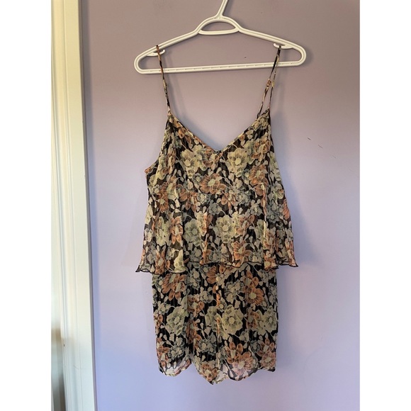 The Kooples NWT Wanted Silk-Blend Romper - Picture 5 of 9